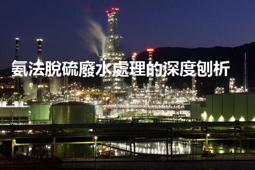氨法脫硫廢水處理的深度刨析與以后展望？